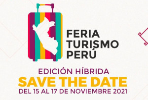 La Feria Turismo Perú será híbrida y se realizará en noviembre