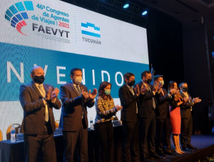 Euforia de los agentes de viajes argentinos en su congreso de Tucumán