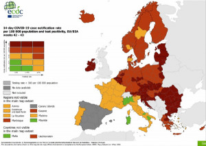 La Sanidad europea aconseja no viajar a la mayoría de los países de la UE