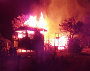 Incendio destruye el complejo turístico de un español en Uruguay