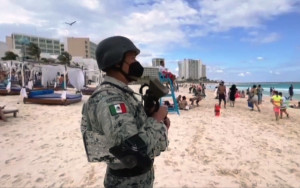 México despliega soldados de la Guardia Nacional en Cancún y Riviera Maya