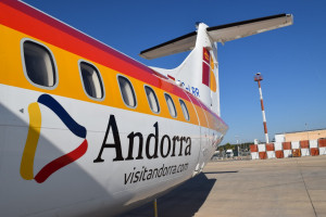 Air Nostrum recupera la conexión aérea entre Madrid y Andorra