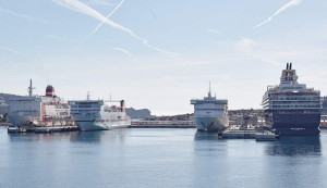 Límite a los cruceros en Palma: en un día solo podrán atracar tres