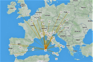 Ryanair: expansión millonaria desde su base en Cerdeña que unirá a España