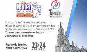Así será la primera convención nacional de los hoteleros colombianos