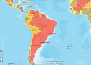 EEUU mejoró la calificación para viajar a seis países de Sudamérica