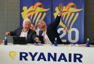 Ryanair prevé alcanzar los 50 millones de pasajeros en España este año