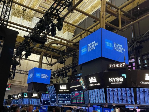 Amex GBT begins trading on the New York Stock Exchange