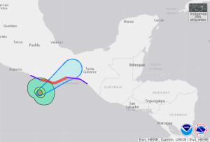 Acapulco se salva del huracán Ághata