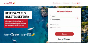 Iberia Express se alía con Ferryhopper para combinar avión y ferry