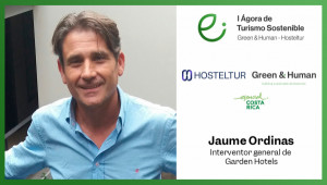 Vídeoentrevista: Jaume Ordinas (Garden), en el Ágora de Turismo Sostenible