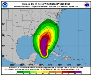 Cuba, en alerta ante el paso del huracán Ian