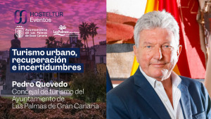 Pedro Quevedo (Las Palmas) en la Jornada sobre Turismo Urbano de Hosteltur