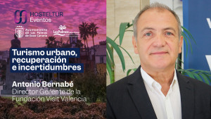 Antonio Bernabé (Valencia) en la Jornada sobre Turismo Urbano de Hosteltur