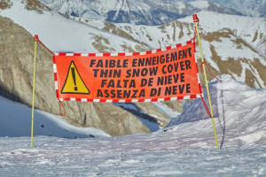 La mitad de las estaciones de esquí en España, cerradas por falta de nieve