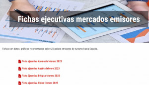 Turespaña publica las fichas ejecutivas de los mercados emisores en 2022