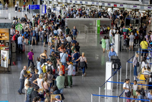 Caos en el Aeropuerto de Frankfurt por fallo informático de Lufthansa