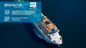 Webinar: Descubrir el mundo con NCL – Reservar con flexibilidad y navegar con seguridad