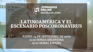 Jornadas Online HOSTELTUR Latam: “Latinoamérica y el escenario pos-coronavirus”