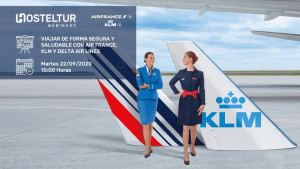 Webinar Viajar de forma segura y saludable con Air France, KLM y Delta Air Lines