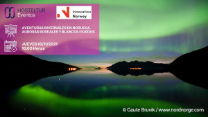 Webinar: Aventuras invernales en Noruega. Auroras boreales y Blancos fiordos