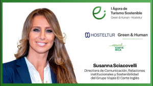 Turismo sostenible, ¿estamos a tiempo? con Susanna Sciacovelli - Entrevista Hosteltur