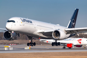 Lufthansa encarga 15 aviones de la familia A350