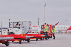 Iberia recibe 14,2 M € para la renovación de sus equipos de handling