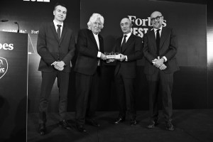 Miguel Fluxà recoge el premio como CEO del año de Forbes
