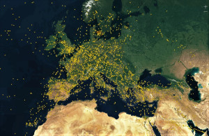 Así va el tráfico aéreo europeo: el impacto de las huelgas