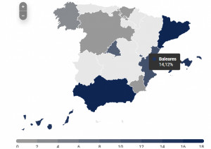 Las reservas de hotel se frenan en Baleares y Andalucía