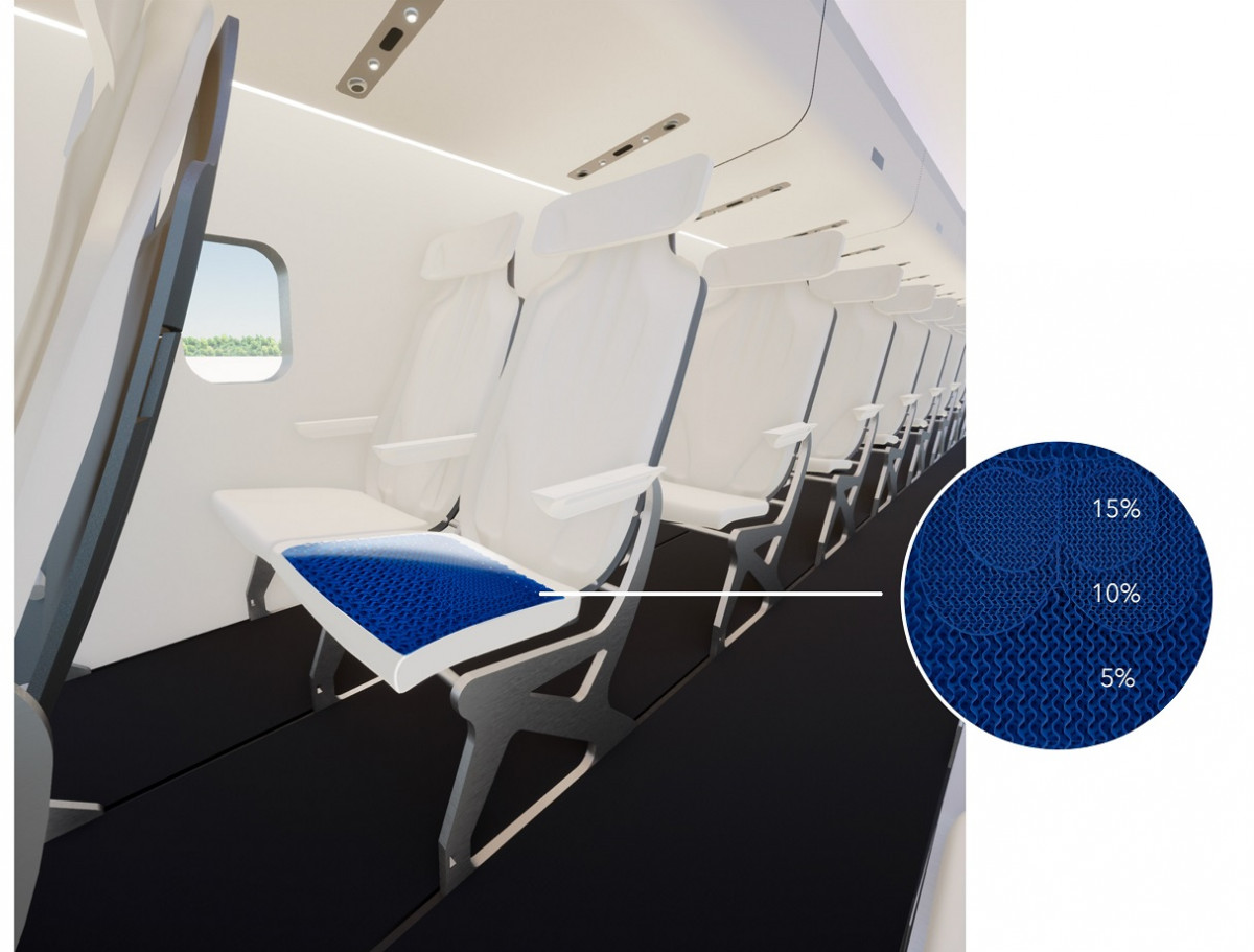 Estos conceptos darán forma a las cabinas de avión del futuro