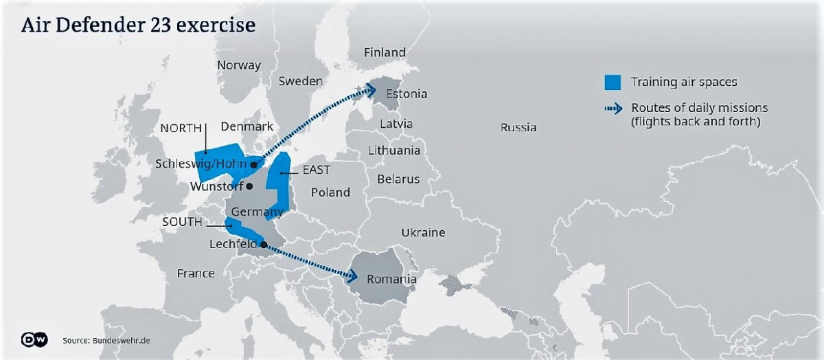 Cientos de retrasos y desvíos de vuelos en Europa por el ejercicio de OTAN 
