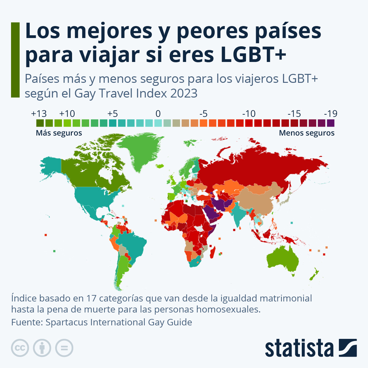 Los destinos turísticos más seguros para las personas LGBT+
