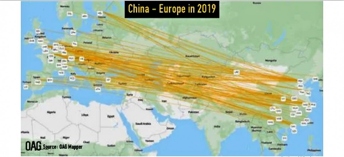 El regreso de los viajes entre Europa y China 