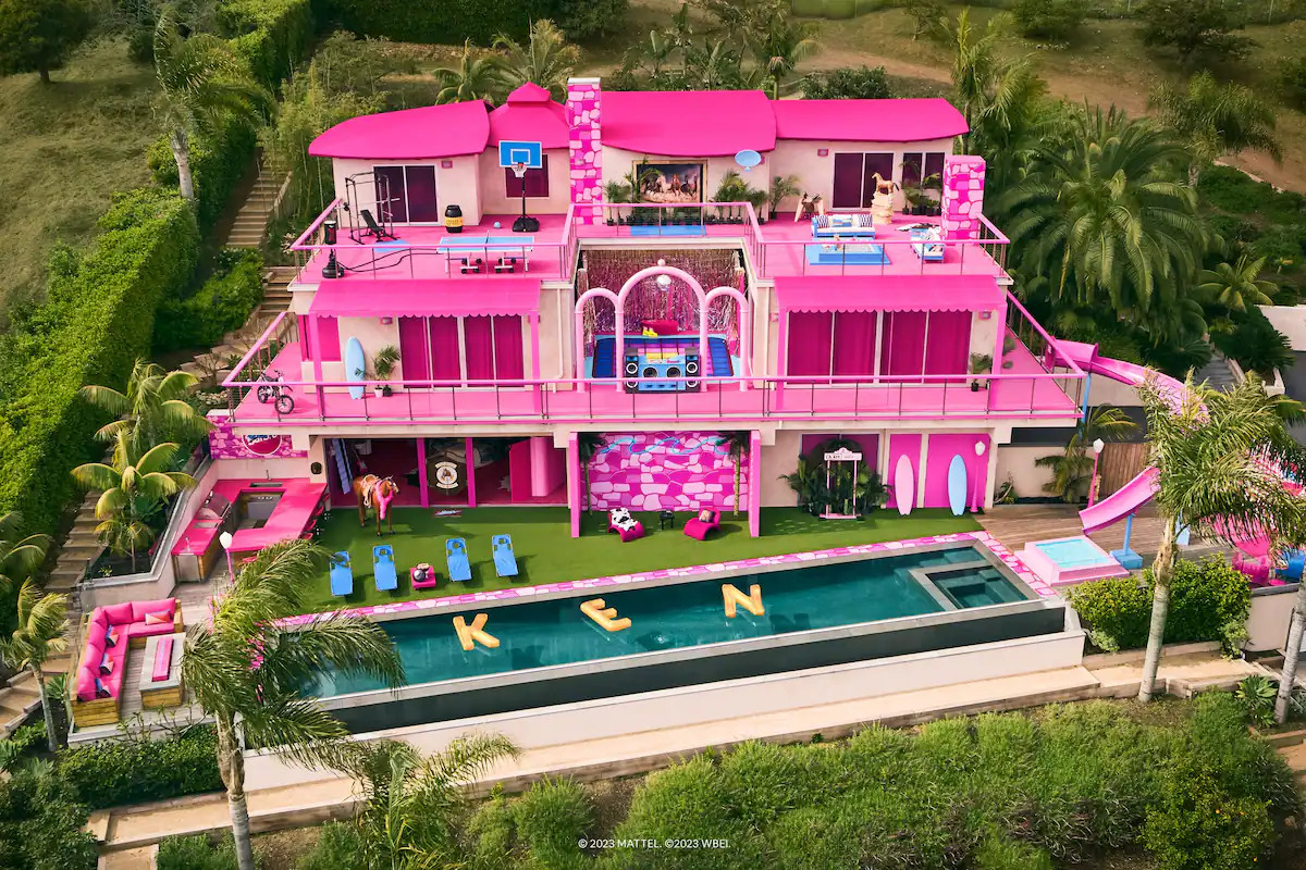Así es la casa de Barbie que se puede reservar por Airbnb