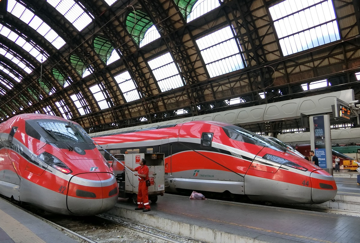 Huelga general de trenes en Italia este jueves