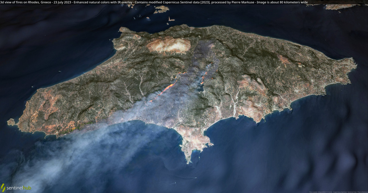 Incendios en islas griegas | Última hora