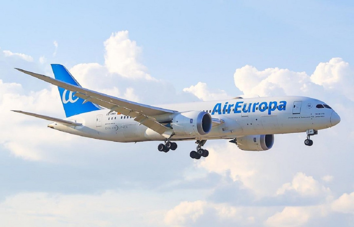 Air Europa amplía su oferta de asientos a América un 13%