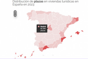 Las OTA comercializan en España viviendas equivalentes a 13.500 hoteles 
