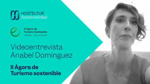 Anabel Domínguez (Extremadura) en el II Ágora de Turismo Sostenible