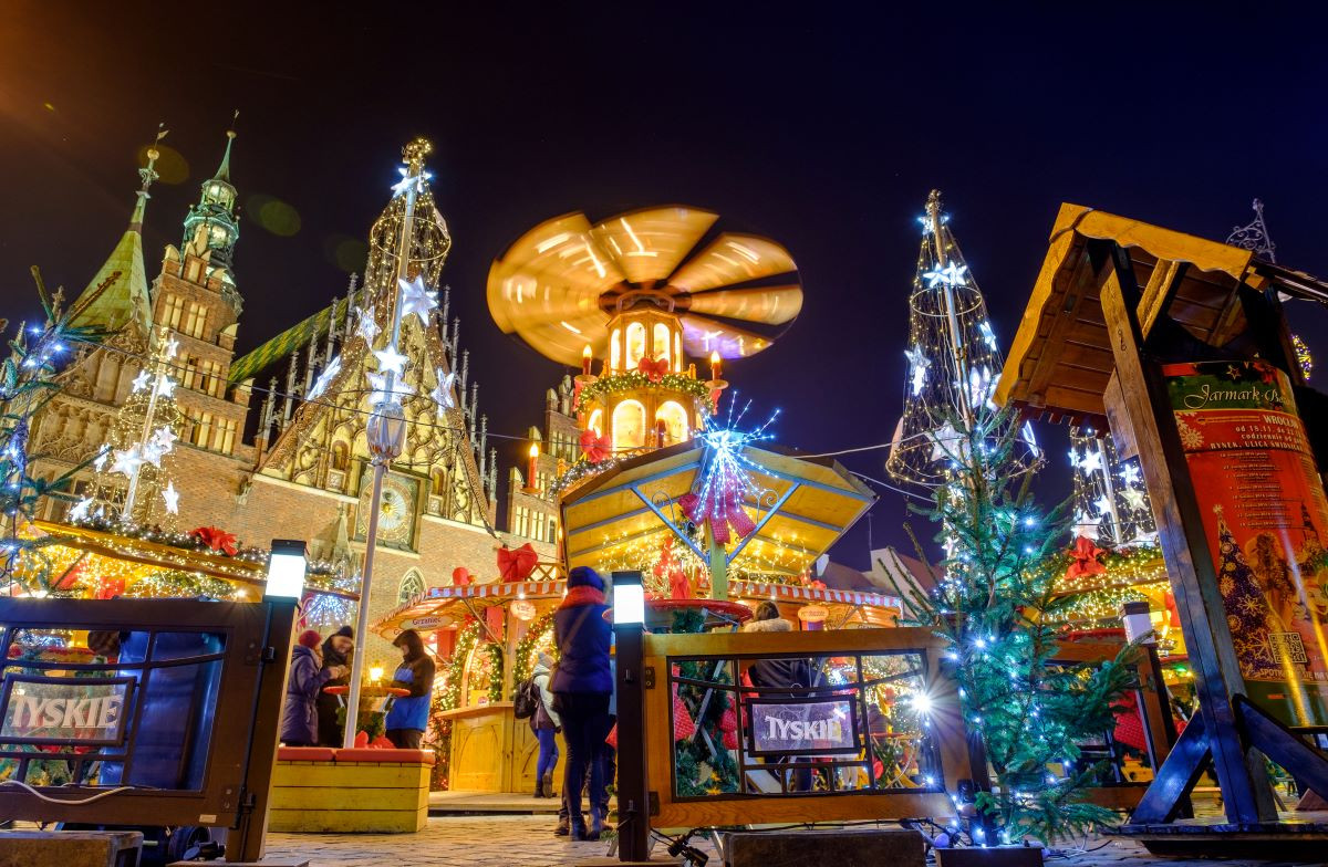 Polonia, el mercadillo de Navidad que más brilla