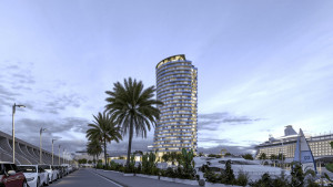 Aprueban la construcción del Hotel Torre del Puerto en Málaga, tras 7 años