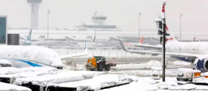 La nieve amenaza de nuevo al transporte en Europa este invierno
