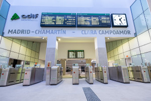 Renfe y Ouigo reorganizan servicios por obras en la estación de Chamartín