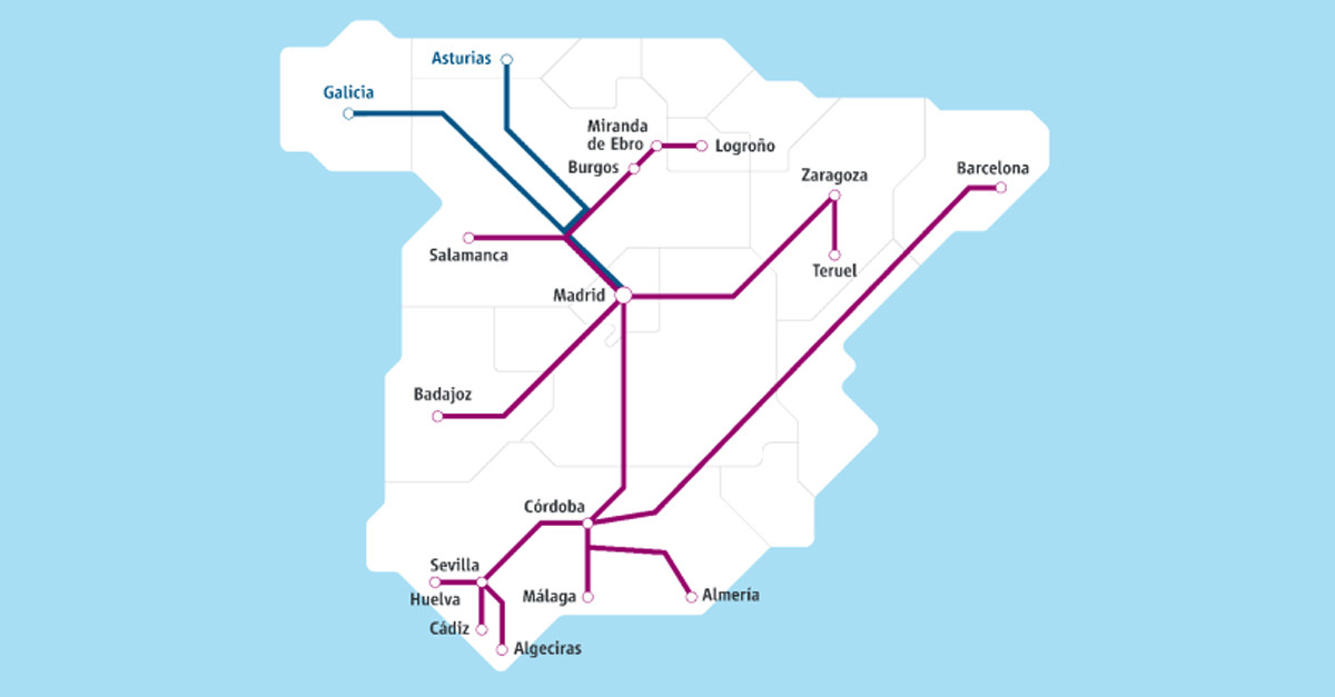 Renfe llevará el tren directo a Teruel y Logroño desde Madrid este año