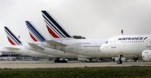 Jornada complicada en aeropuertos de Francia por la cancelación de vuelos