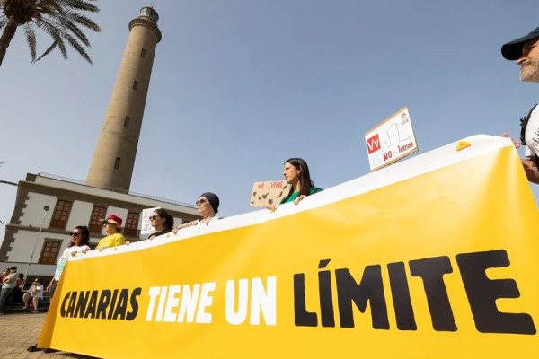“Canarias se agota”: nueva manifestación este sábado en Tenerife