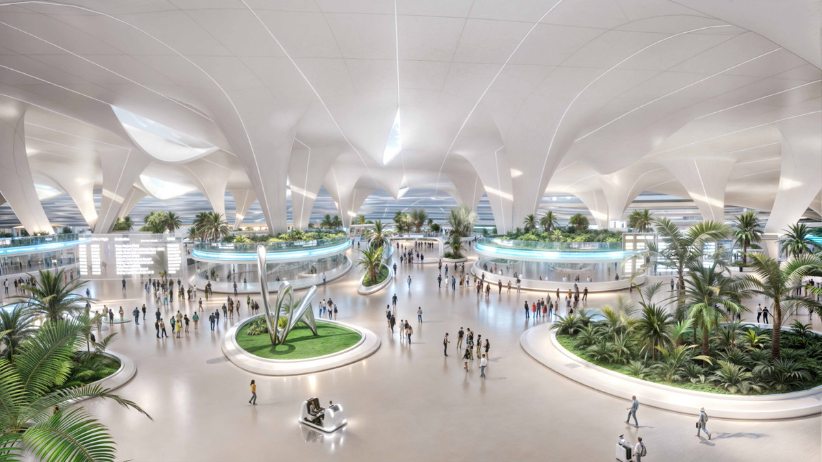 Así será el mayor aeropuerto del mundo con 260 millones de pasajeros