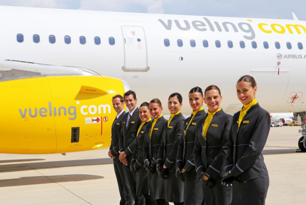 Huelga del personal de cabina de Vueling en Francia: vuelos cancelados